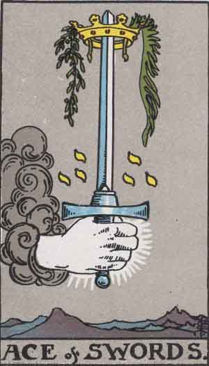 ソードエース Ace of Swords