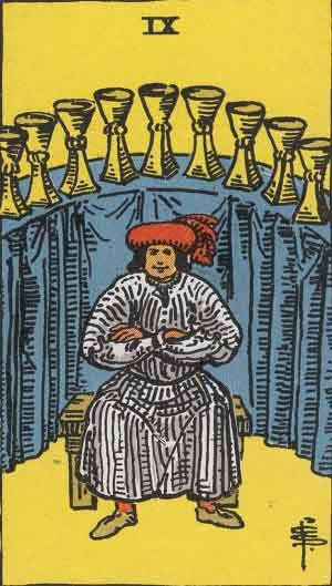 カップ9 Nine of Cups