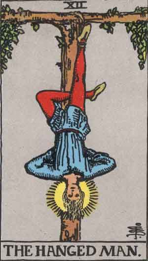 XII. 吊るされた男 The Hanged Man