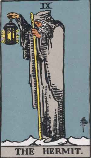 IX. 隠者 The Hermit