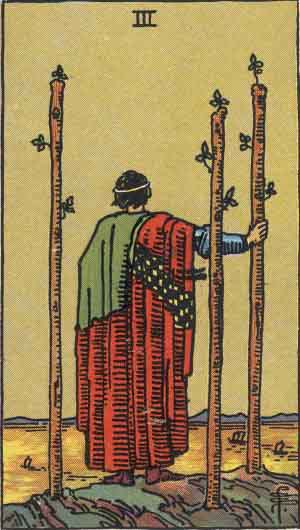 ワンド3 Three of Wands