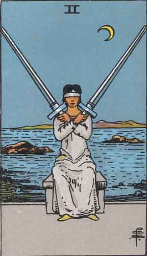 ソード2 Two of Swords